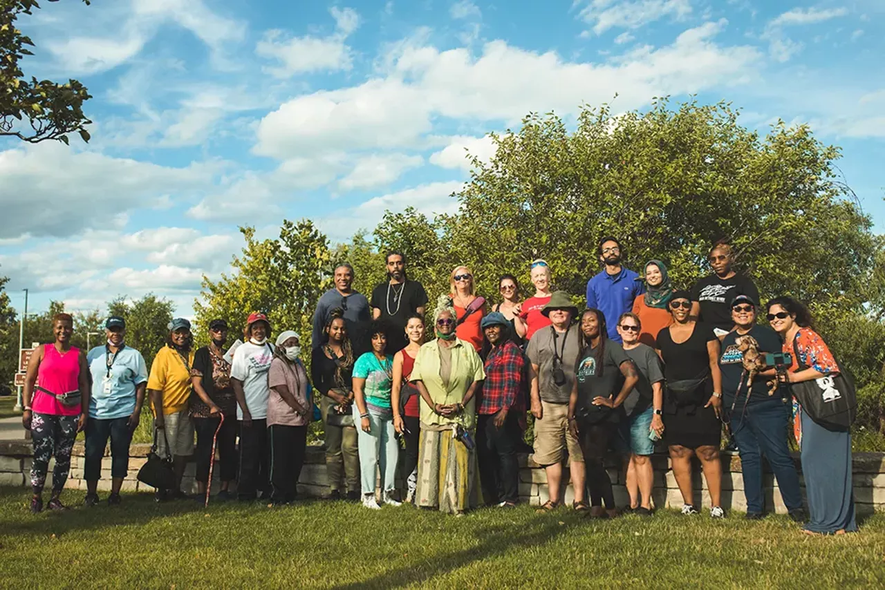 Image: Photos from an‘Herbal Walk &amp; Talk’ tour in Detroit and an herbal medicine class in Hamtramck