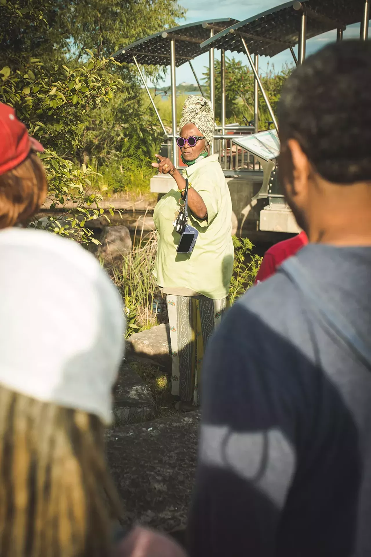 Image: Photos from an‘Herbal Walk &amp; Talk’ tour in Detroit and an herbal medicine class in Hamtramck