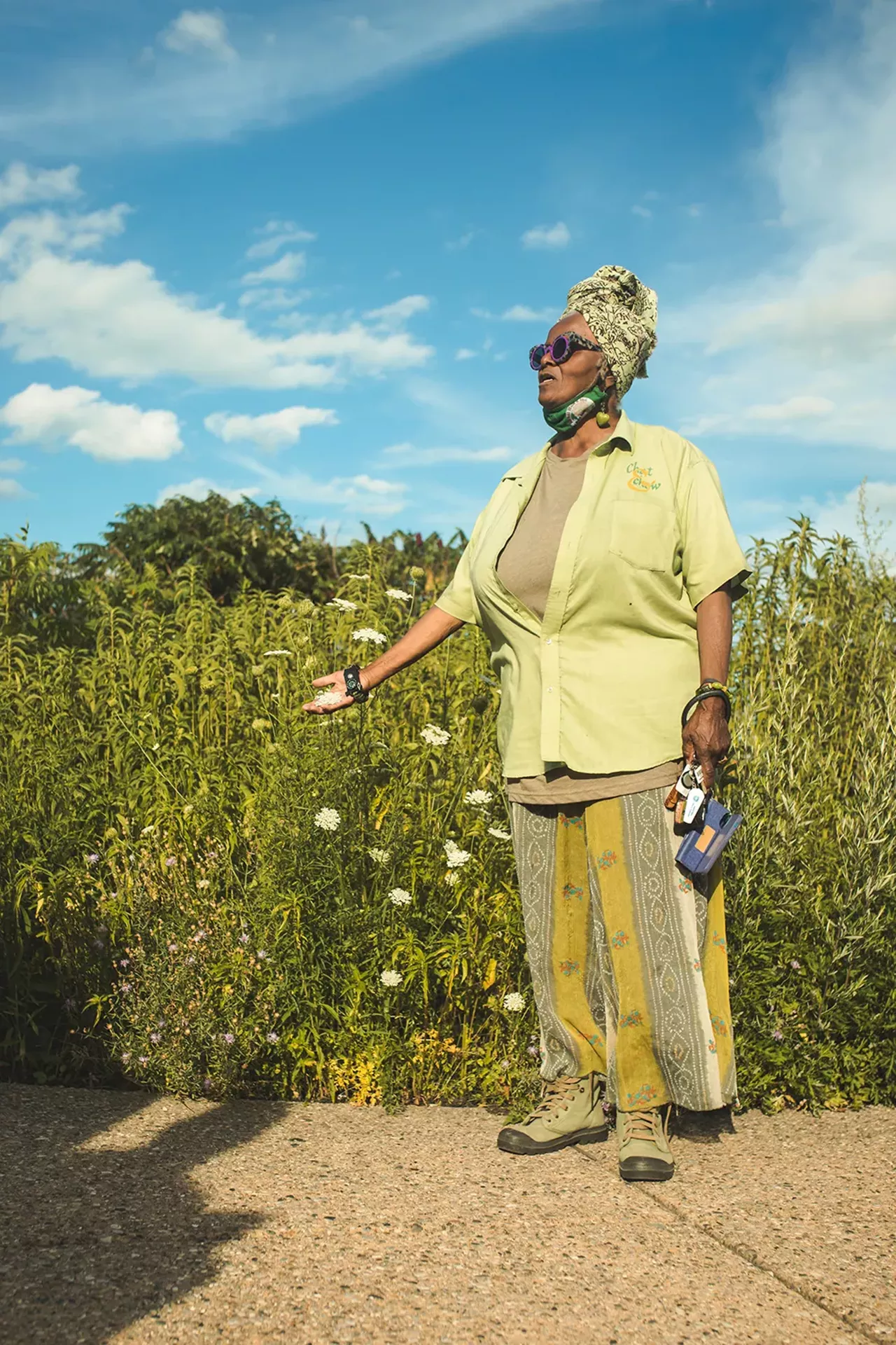 Image: Photos from an‘Herbal Walk &amp; Talk’ tour in Detroit and an herbal medicine class in Hamtramck