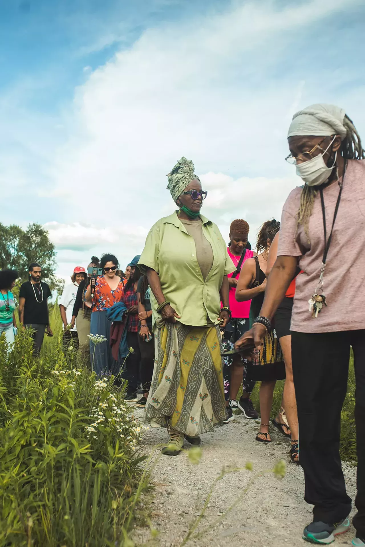 Image: Photos from an‘Herbal Walk &amp; Talk’ tour in Detroit and an herbal medicine class in Hamtramck