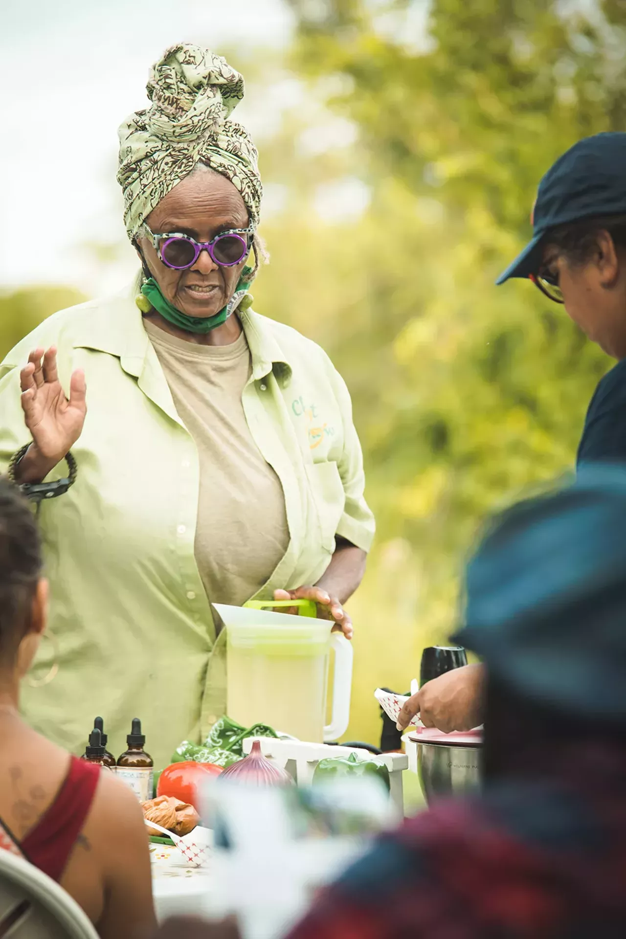 Image: Photos from an‘Herbal Walk &amp; Talk’ tour in Detroit and an herbal medicine class in Hamtramck