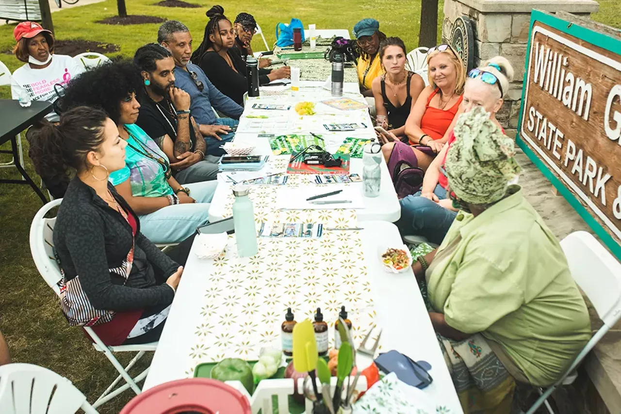 Image: Photos from an‘Herbal Walk &amp; Talk’ tour in Detroit and an herbal medicine class in Hamtramck