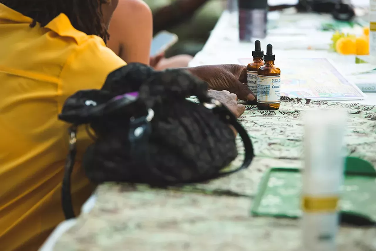 Image: Photos from an‘Herbal Walk &amp; Talk’ tour in Detroit and an herbal medicine class in Hamtramck