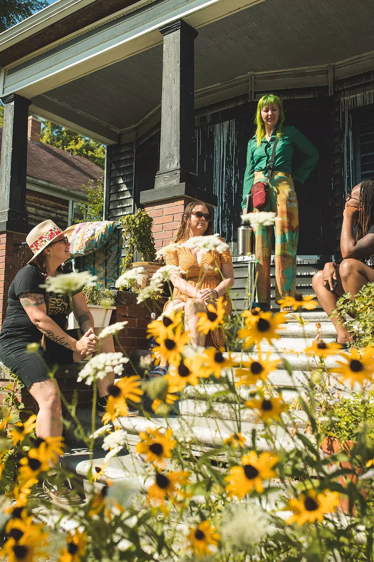 Image: Photos from an‘Herbal Walk &amp; Talk’ tour in Detroit and an herbal medicine class in Hamtramck