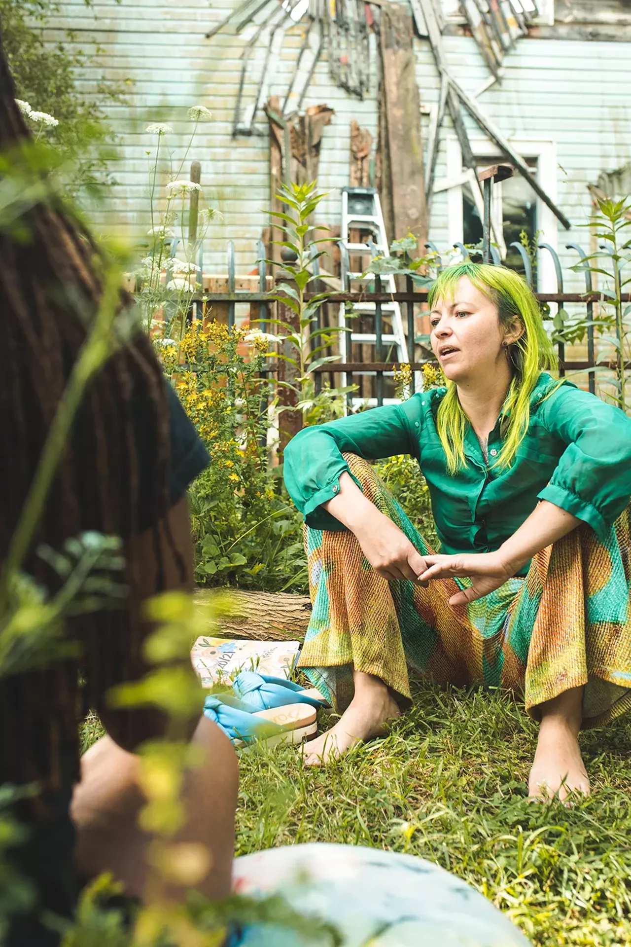 Image: Photos from an‘Herbal Walk &amp; Talk’ tour in Detroit and an herbal medicine class in Hamtramck