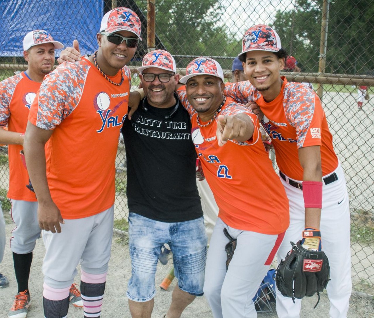 Photos from Detroit's Caribbean softball league