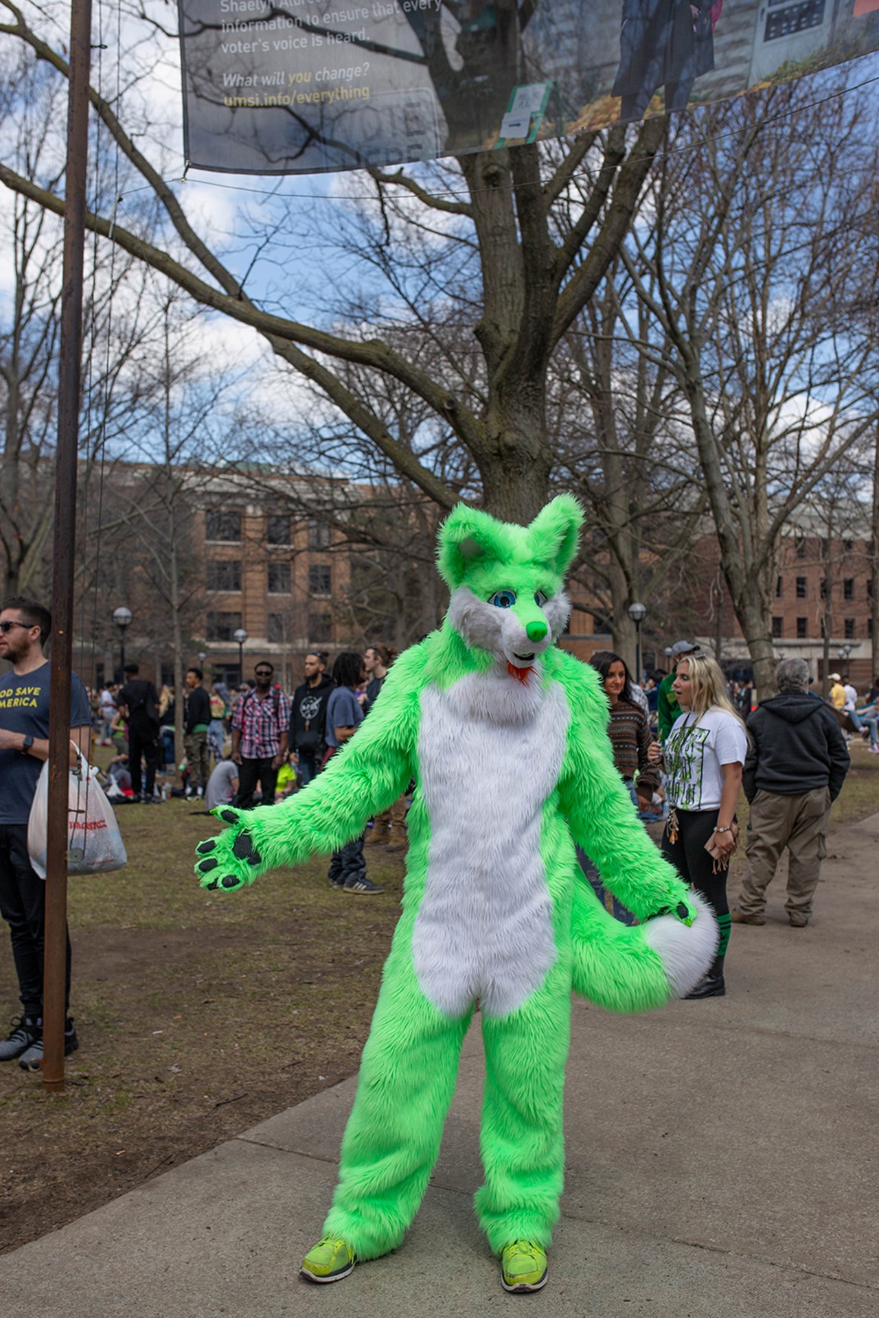 Photos from the 48th annual Hash Bash, the dawn of a new era for marijuana in Michigan