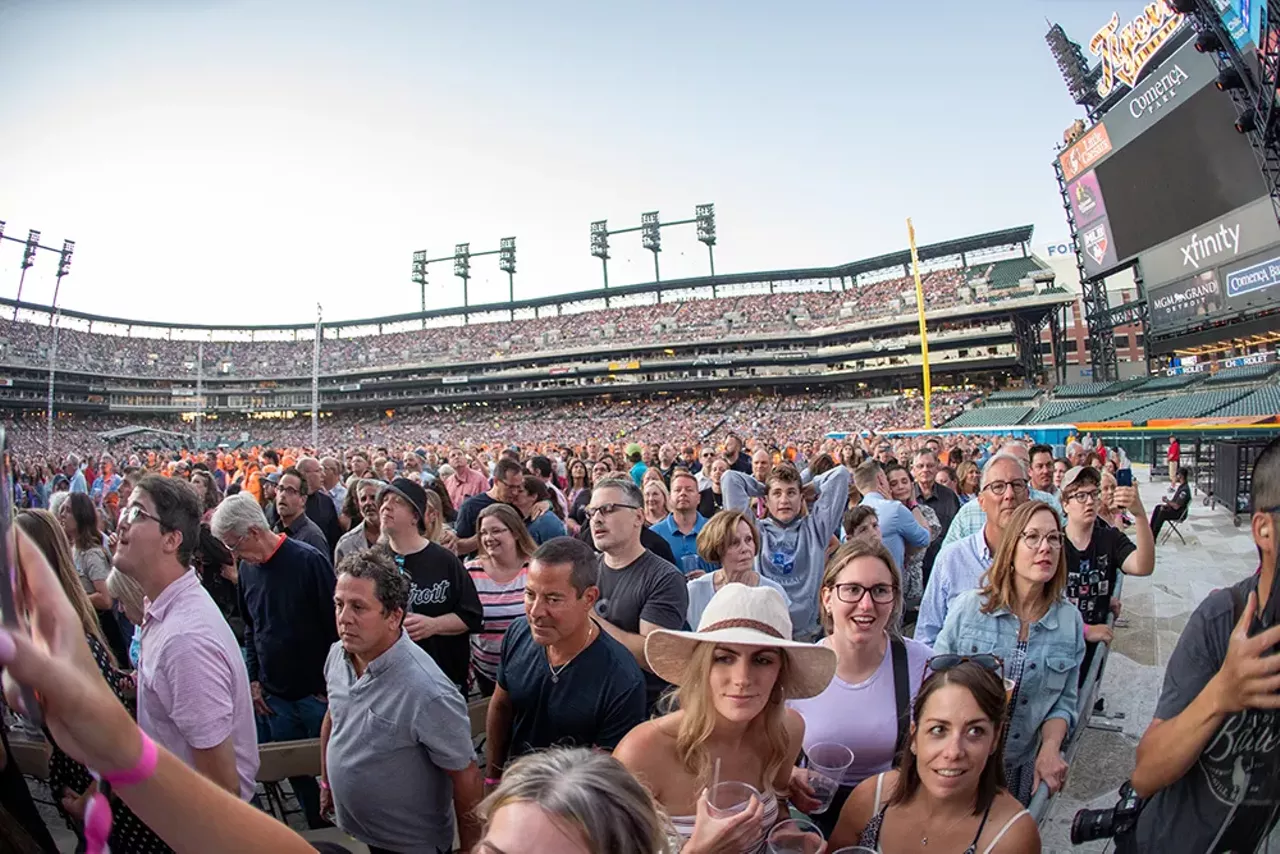 Image: Photos from the Billy Joel concert at Detroit’s Comerica Park