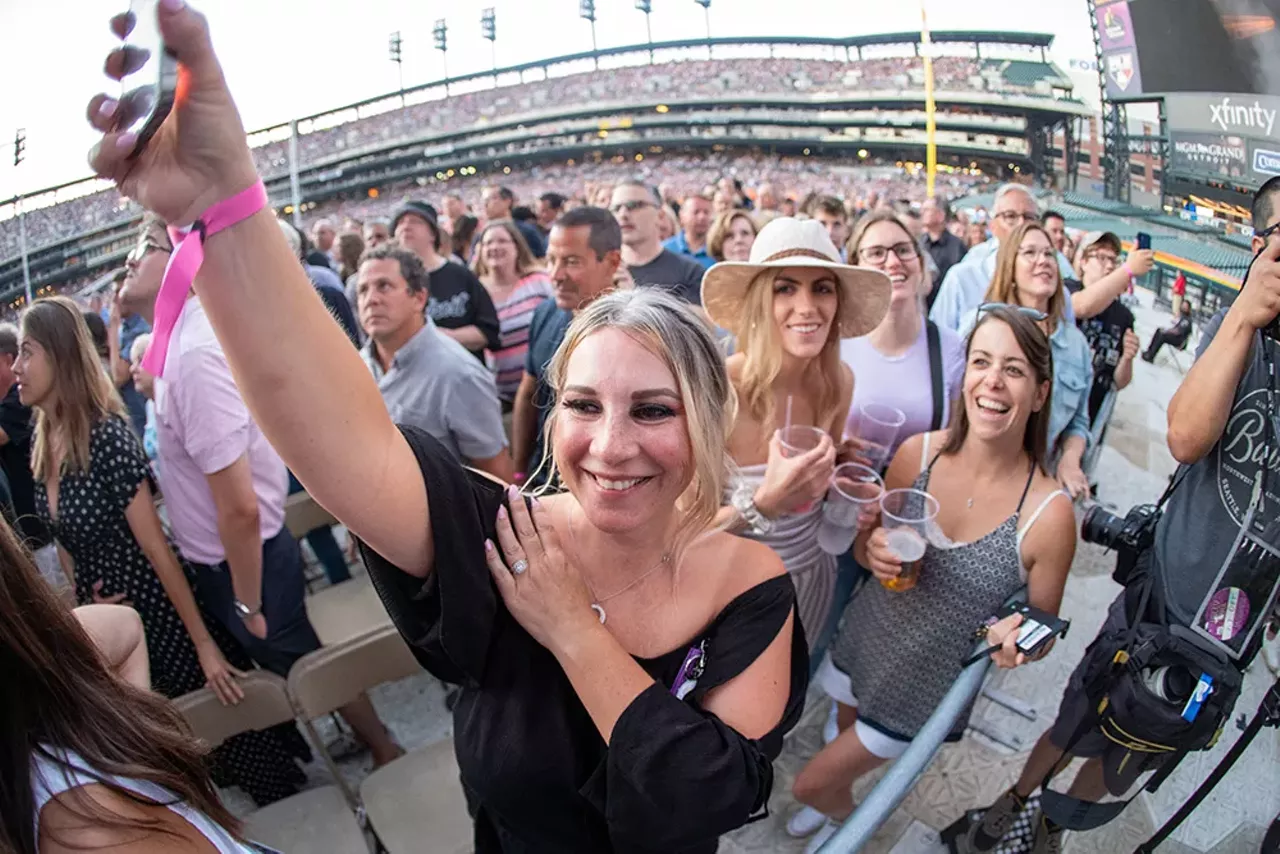 Image: Photos from the Billy Joel concert at Detroit’s Comerica Park