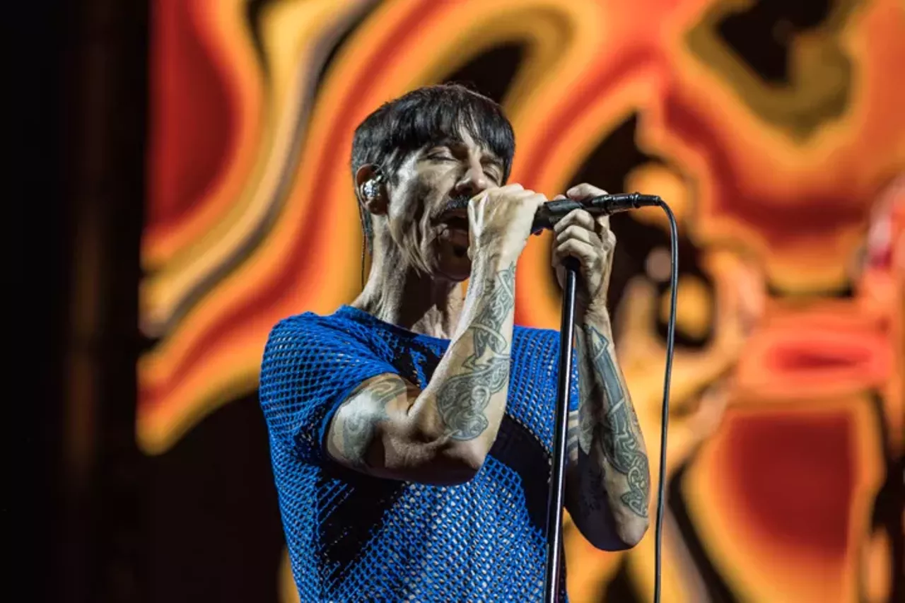 Image: Photos from the Red Hot Chili Peppers, the Strokes, and Thundercat concert at Detroit’s Comerica Park