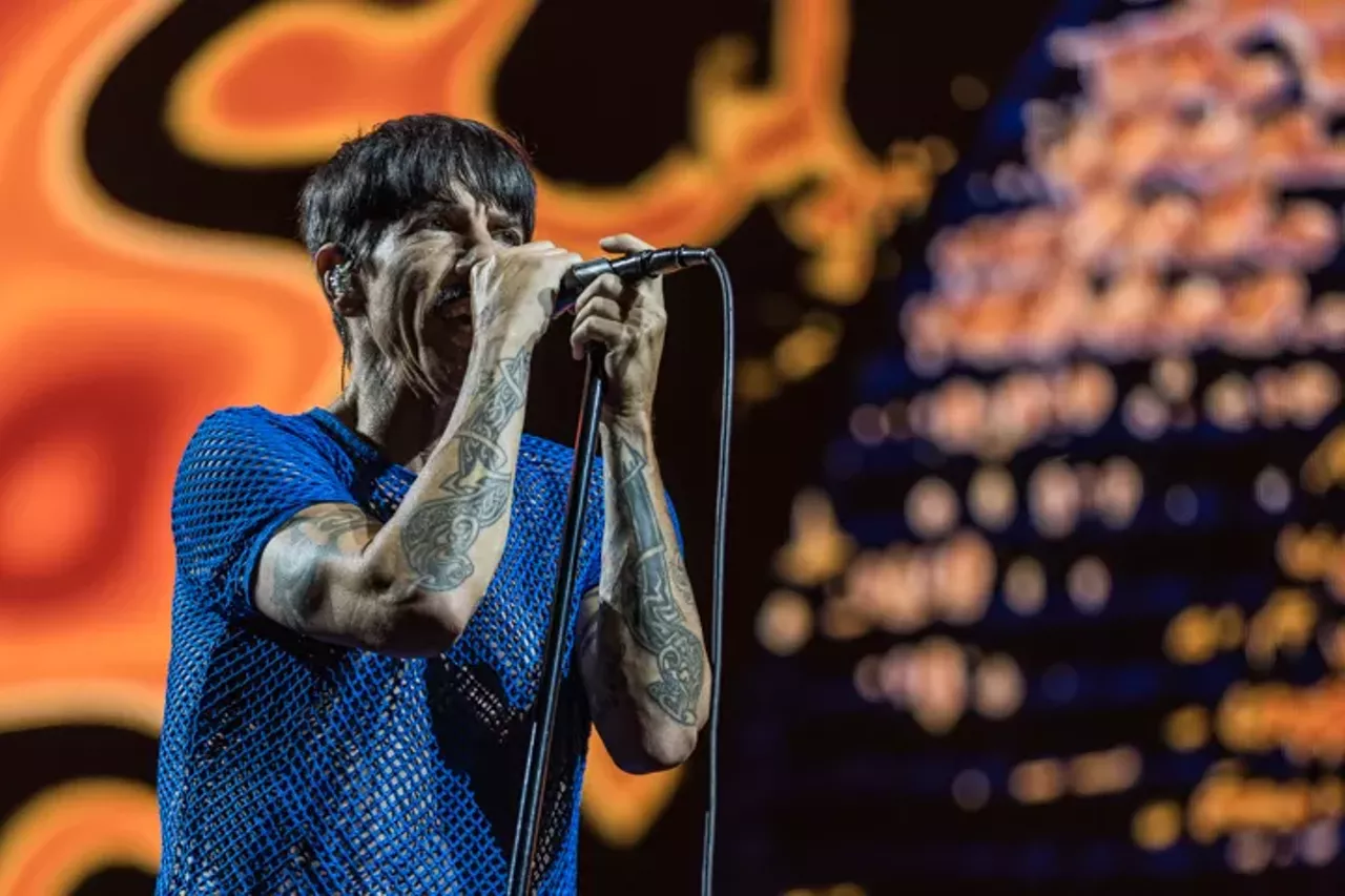 Image: Photos from the Red Hot Chili Peppers, the Strokes, and Thundercat concert at Detroit’s Comerica Park
