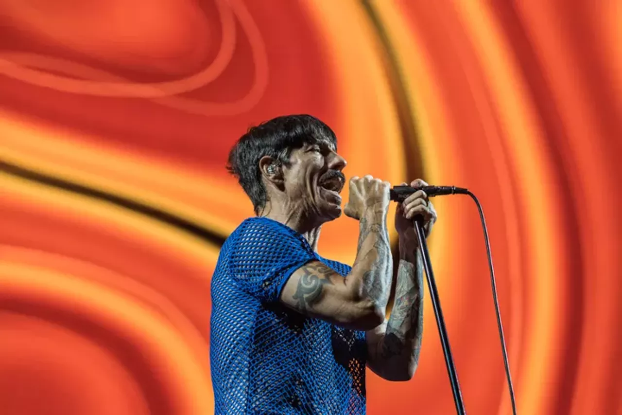 Image: Photos from the Red Hot Chili Peppers, the Strokes, and Thundercat concert at Detroit’s Comerica Park