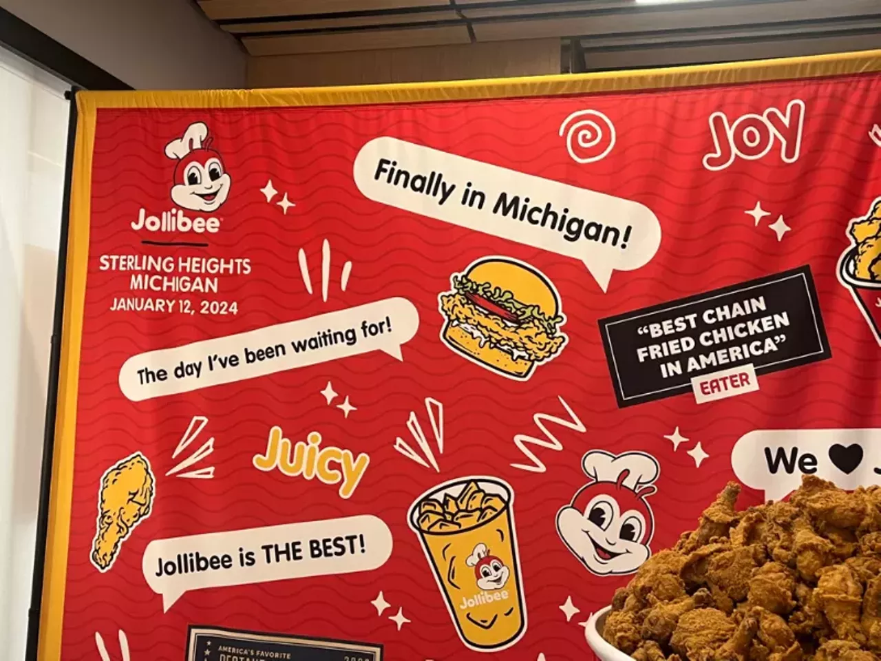 Image: Photos of Jollibee’s first Michigan location in Sterling Heights