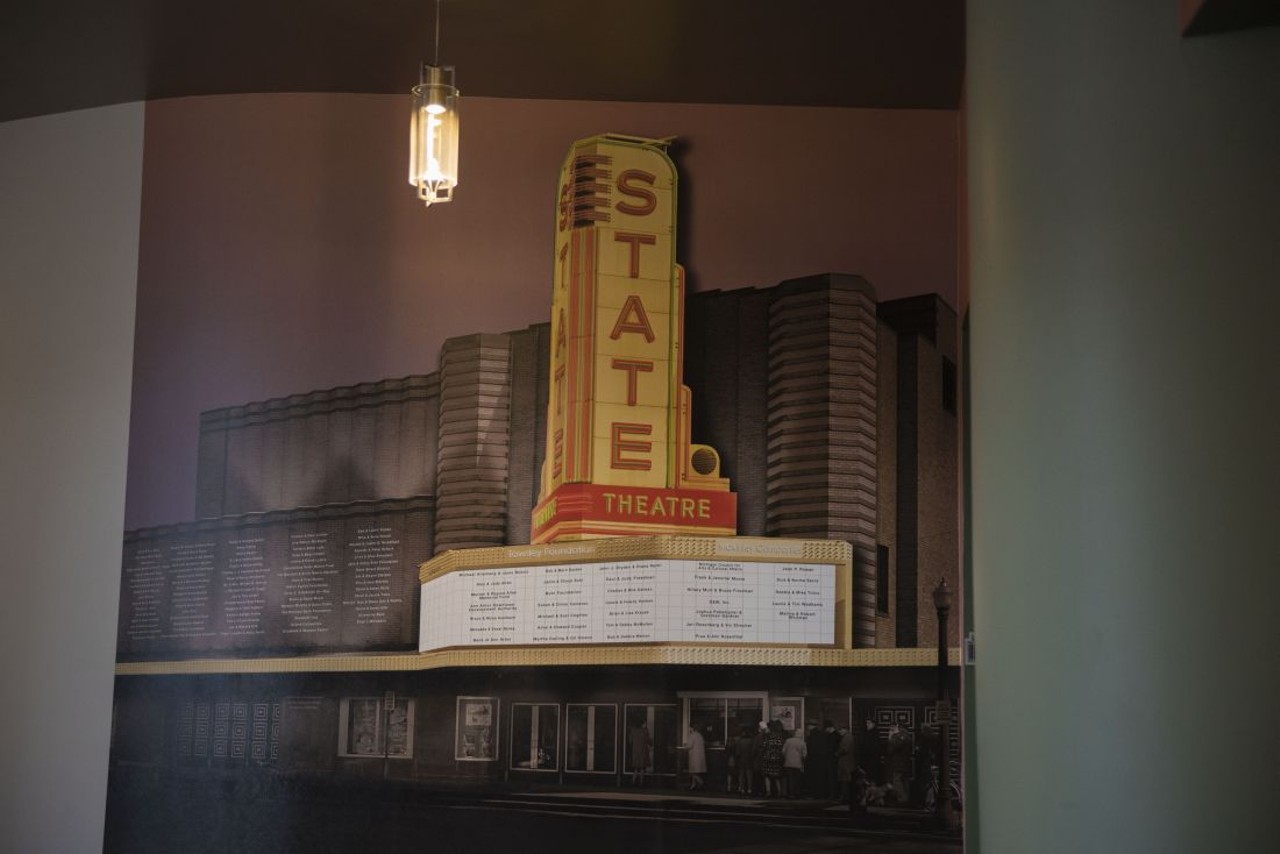 Photos of the renovated State Theatre in Ann Arbor