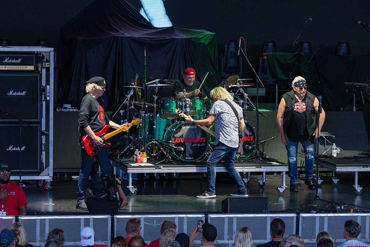 Photos: Sammy Hagar (Best of ALL Worlds tour) with Loverboy at Pine Knob