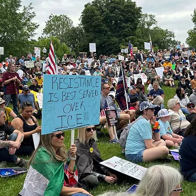 Image: Photos show powerful turnout at Detroit ‘No Kings’ protest against Trump