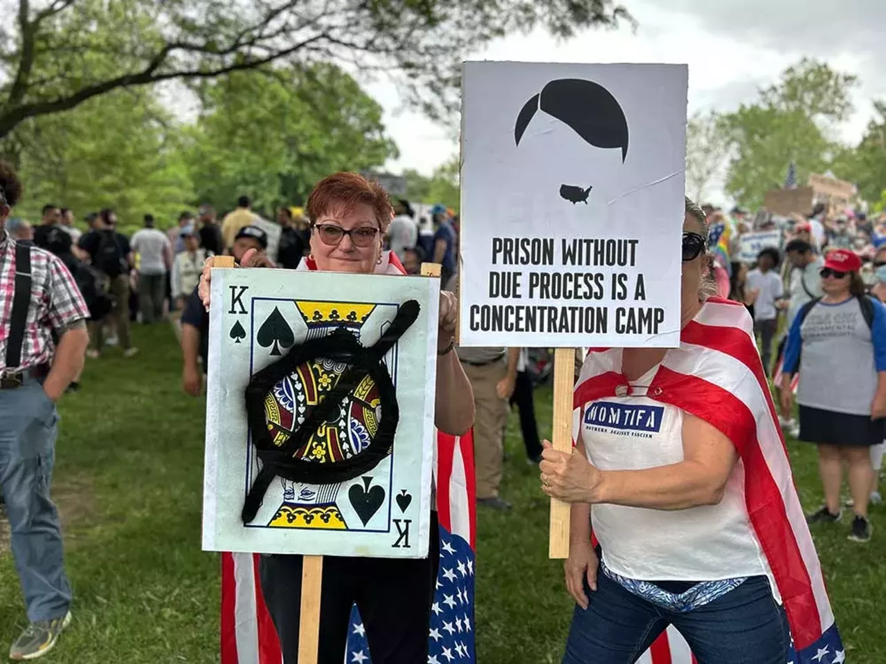Image: Photos show powerful turnout at Detroit ‘No Kings’ protest against Trump