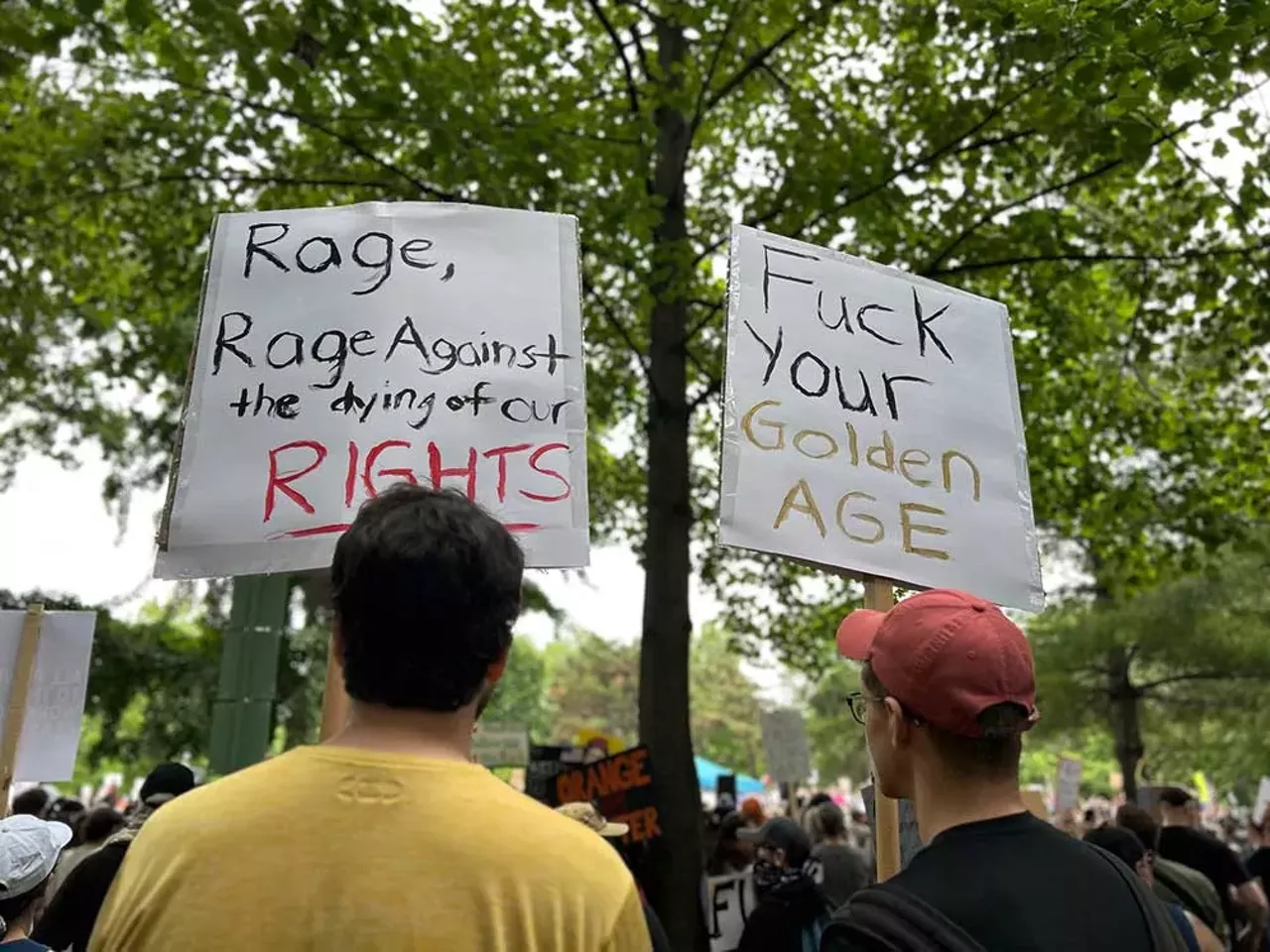 Image: Photos show powerful turnout at Detroit ‘No Kings’ protest against Trump