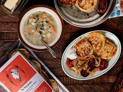 Image: Detroit's Pietrzyk Pierogi offers holiday gift baskets, including readymade traditional Wigilia dinners