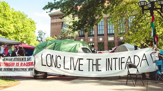 Police close U-M protest camp due to ‘safety risks’ — but used ‘excessive force’ on students to clear it