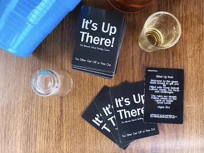 The "It's Up There!" drinking game tests players on all things Detroit culture.