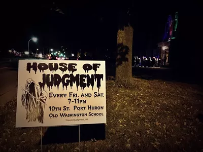 Image: Port Huron 'hell house' mixes fright and faith with questionable results