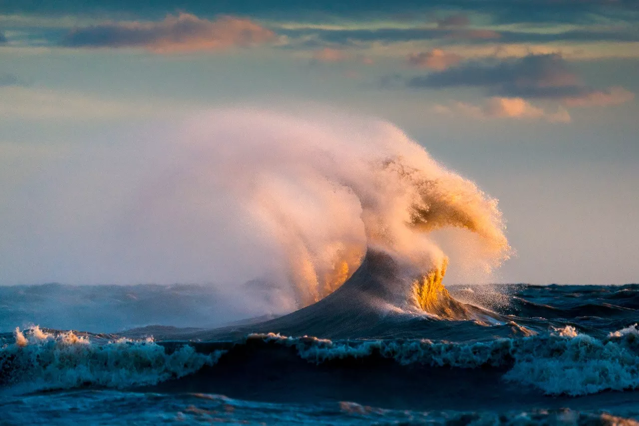 “I get into a zone and all of the chaos that surrounds me gets filtered out. When I’m looking through the viewfinder, it's like I’m sitting in a lazy boy recliner at home watching the storm unfold. I tune out any people, noises, distractions around me and put my full focus on capturing these magnificent waves."