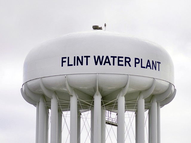 Flint Water Plant in Flint.