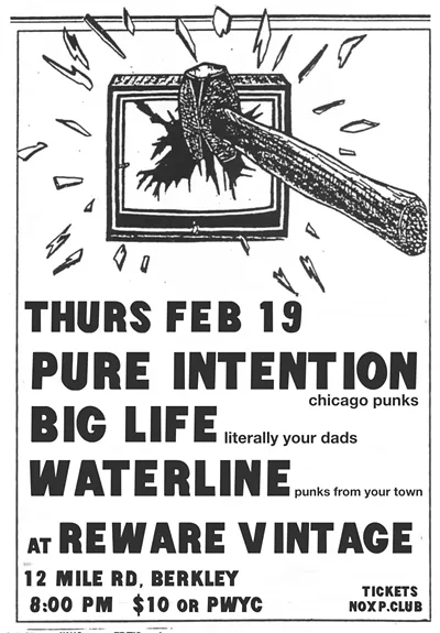 Pure Intention/Big Life Show Flier
