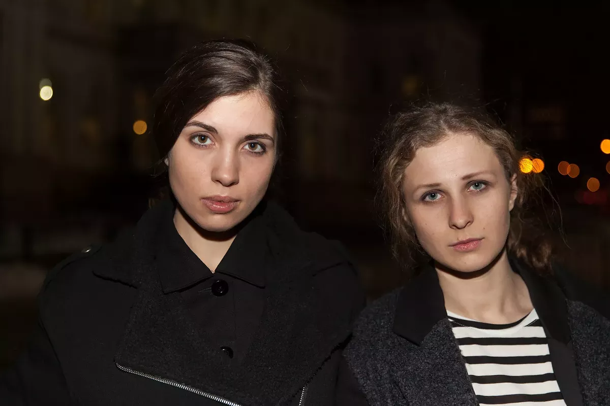 Image: Pussy Riot's most notorious members make a stop in Ann Arbor