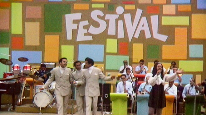 Gladys Knight & the Pips sing “I Heard It Through the Grapevine” at the 1969 Harlem Cultural Festival.
