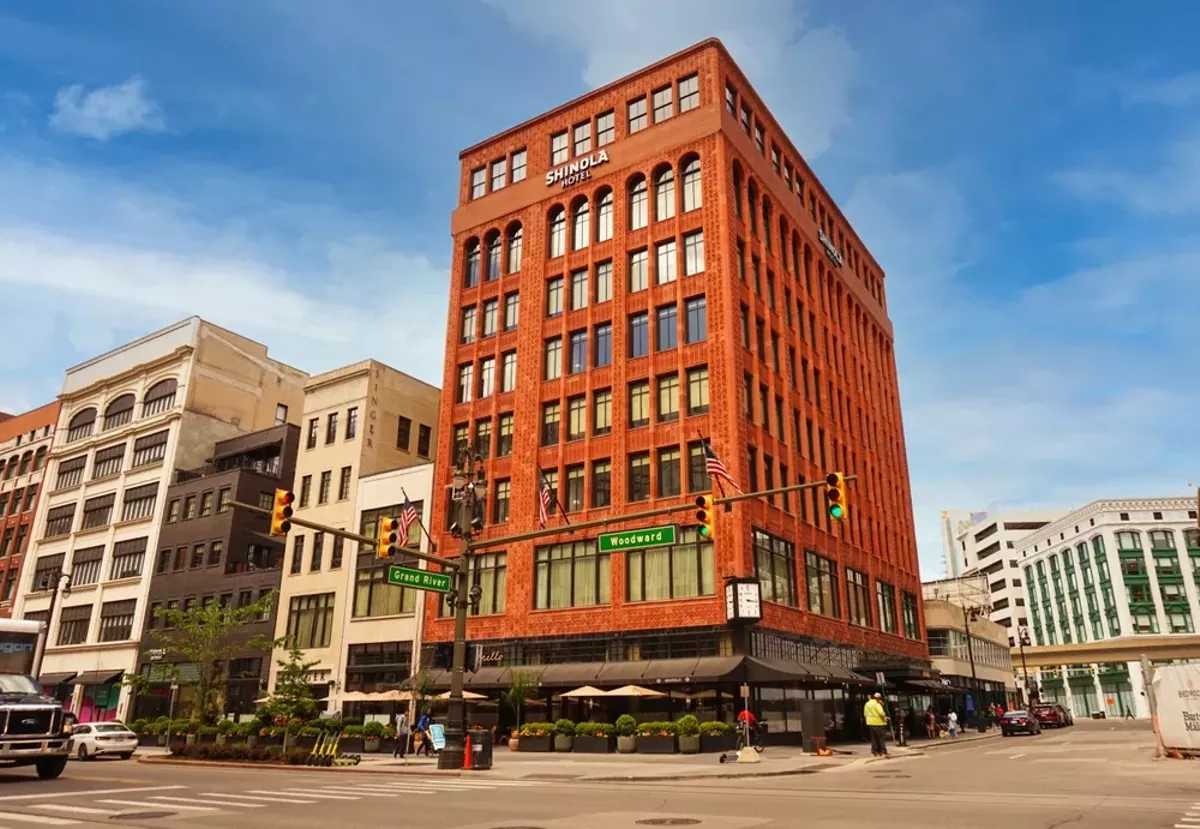 Image: The Shinola Hotel in Detroit.