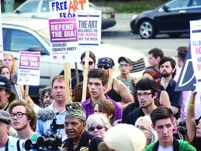 Image: Rally at the DIA