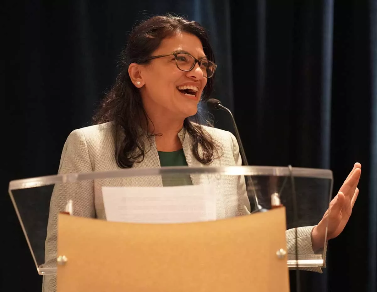 Image: U.S. Rep. Rashida Tlaib.