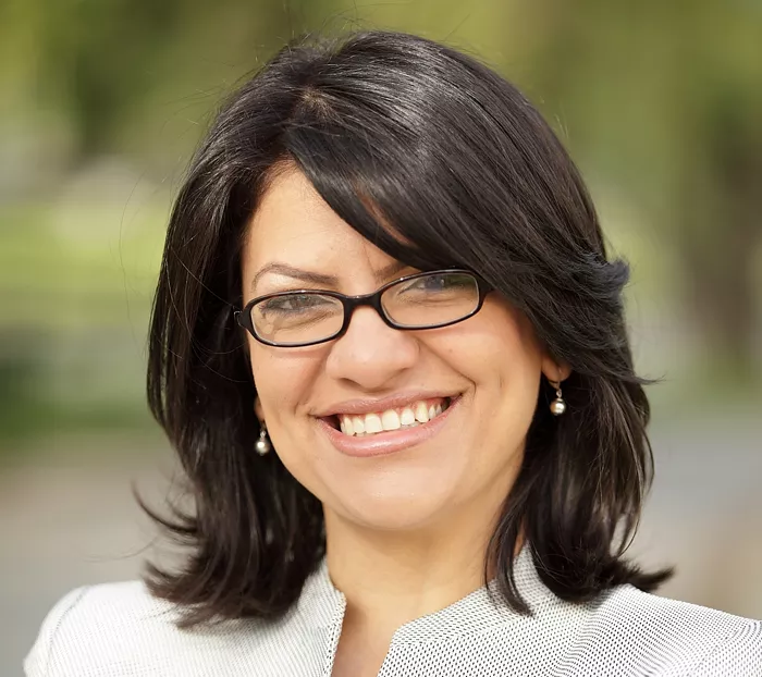 Rashida Tlaib talks politics