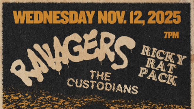 Image: Ravagers wsg The Rat Pack + The Custodians