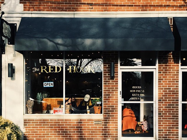 The exterior of Red Hook's West VIllage location.