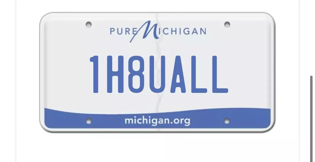 Rejected Michigan license plates from 2022 and earlier [NSFW] Detroit Detroit Metro Times