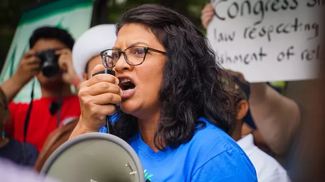 U.S. Rep. Rashida Tlaib.