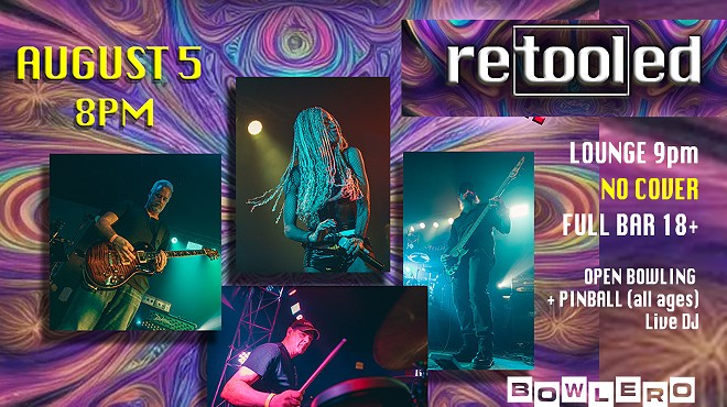 ReTOOLED (TOOL Tribute Band) - LIVE w/ DJ Tony Drake, Open Bowling & Pinball