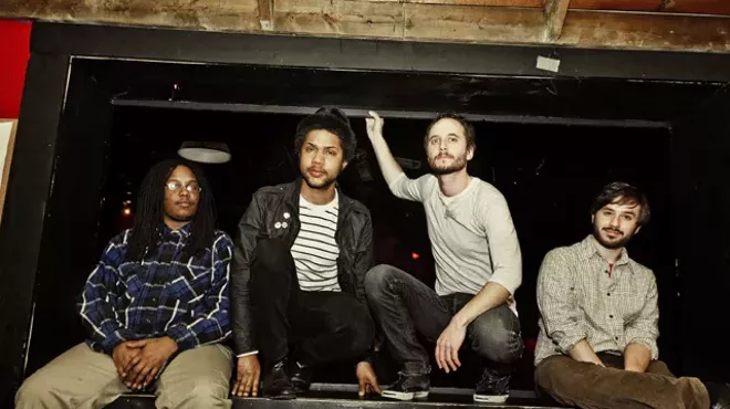 Quickly now (from left): Zenas Jackson, Justin Walker, Jamie Bernstein, Derek Szubeczak.