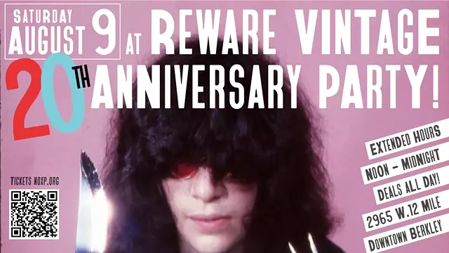 Image: Reware Vintage 20th Anniversary Party