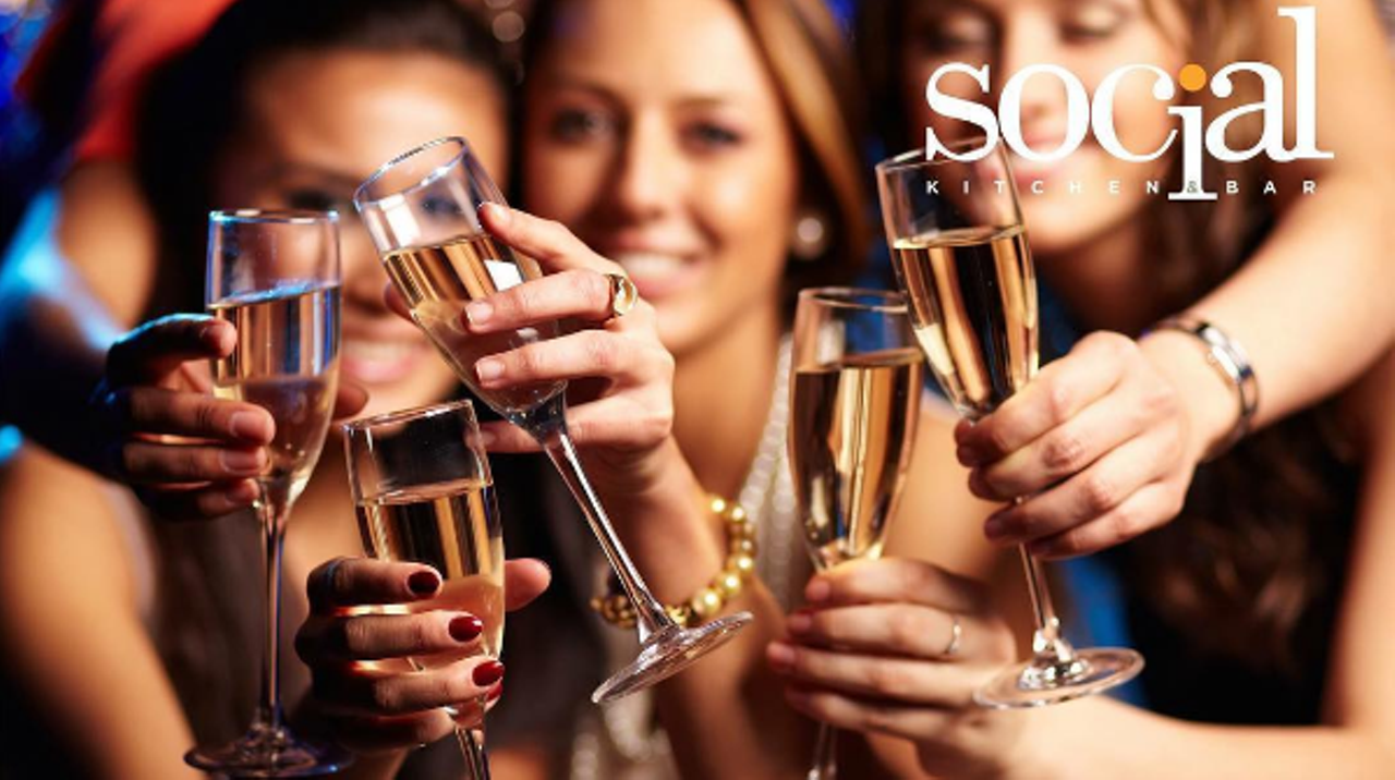 Social Kitchen & Bar
Four-course dinner, includes two drink tickets, champagne toast at midnight, DJ, dancing, late-night snack and $25 gift card, per couple. Reservations can be made by visiting the host stand.
Seating starts at 8:30 p.m., 225 E. Maple Road, Birmingham; 248-594-4200; socialkitchenandbar.com; Tickets are $125 per person. Photo via IG @socialkitchen_bham