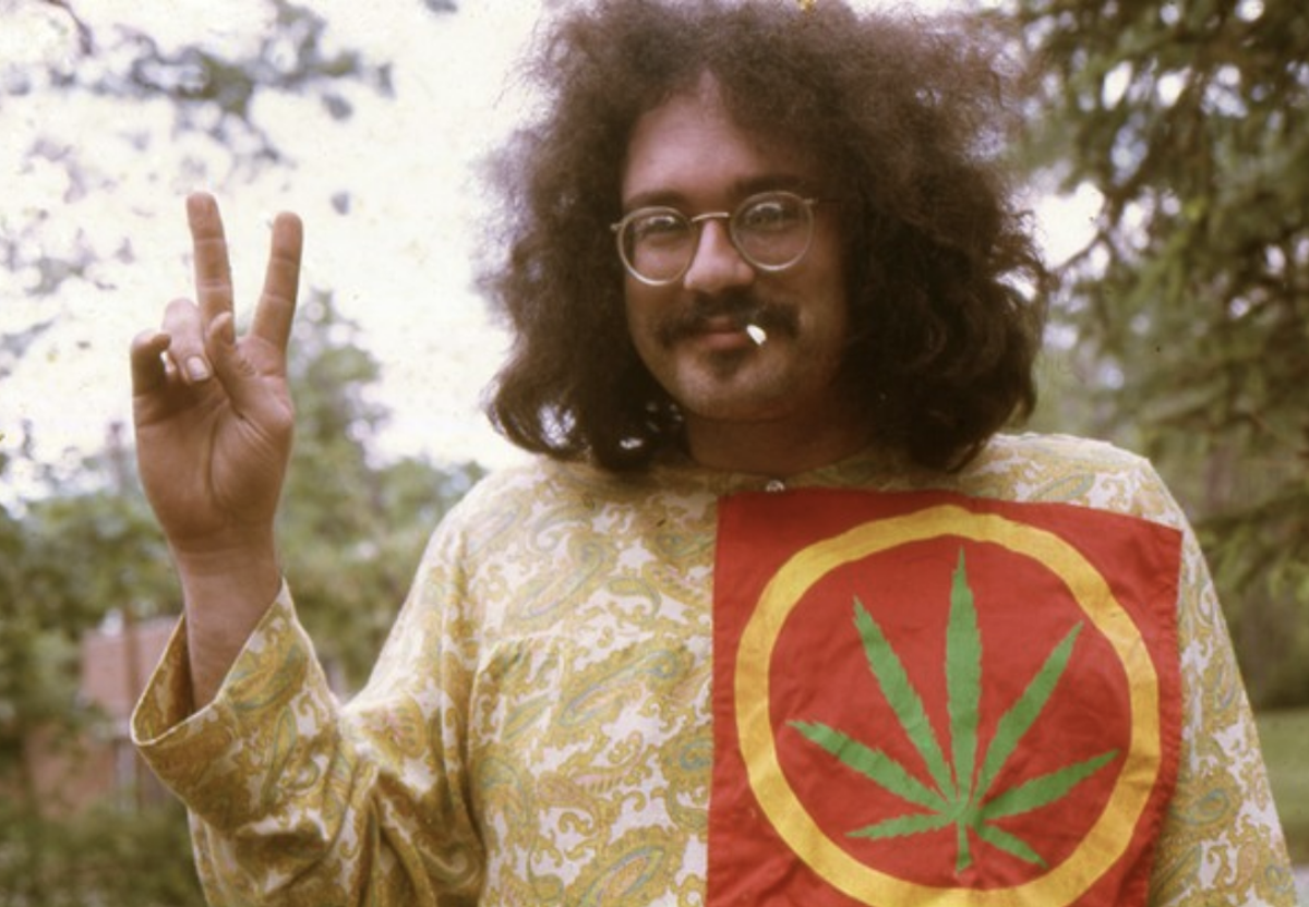 Image: John Sinclair in Ann Arbor in 1968.