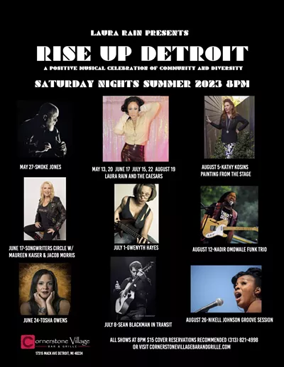 Image: Rise Up Detroit: Kathy Kosins (featuring live painting from the stage)
