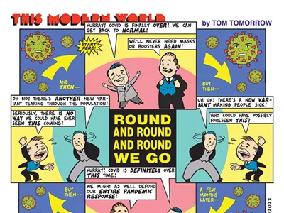 Image: Round and round we go