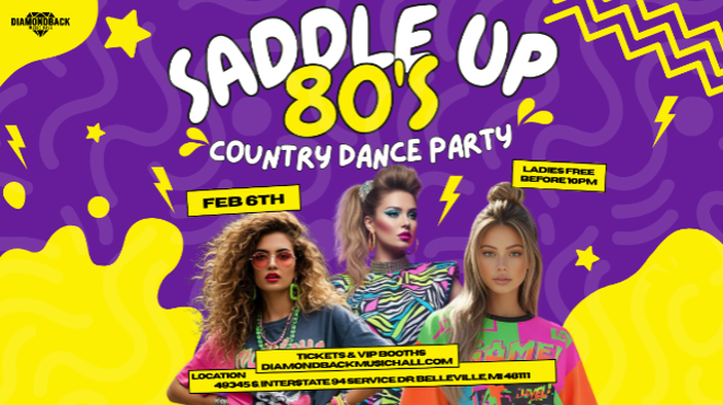 Image: Saddle Up: 80's Country Dance Party!