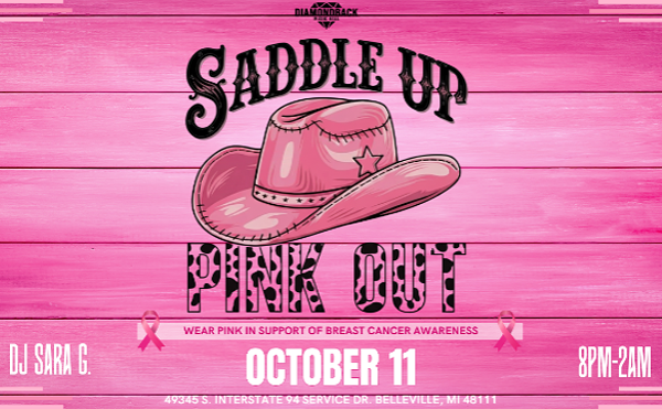 Image: Saddle Up! Pink Out