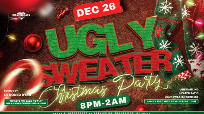 Image: Saddle Up: Ugly Sweater Christmas Party!