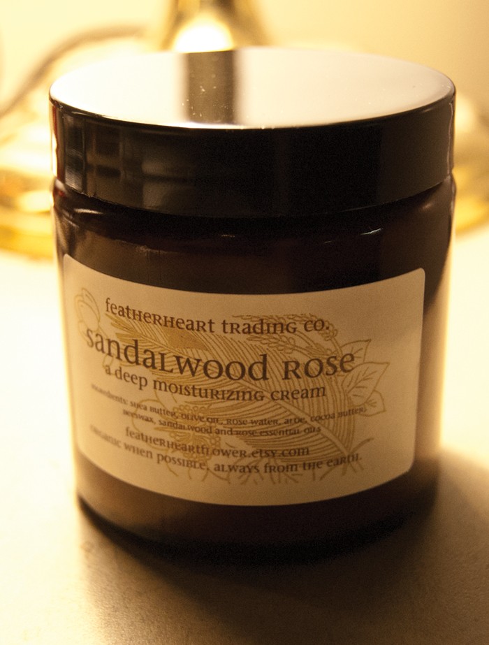 Sandalwood Rose Moisturizing Cream Featherheart Trading Co.